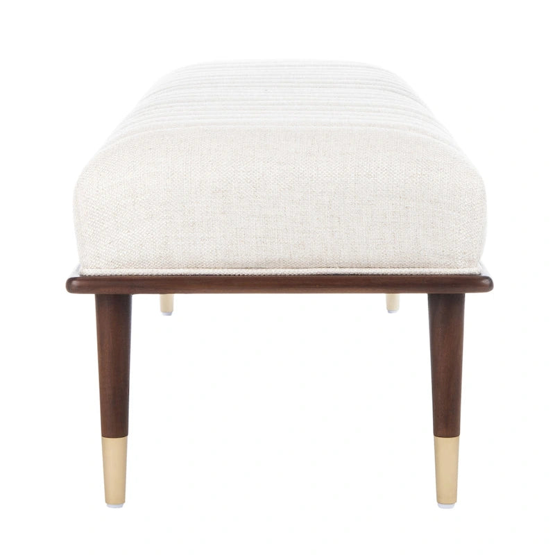 Banc mi-siècle Felicienne SAFAVIEH Couture - 63 L x 20 P x 18 H - 63Lx20Px18H