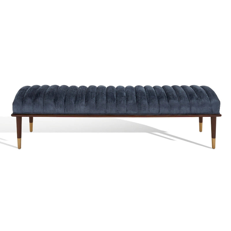 Banc mi-siècle Felicienne SAFAVIEH Couture - 63 L x 20 P x 18 H - 63Lx20Px18H