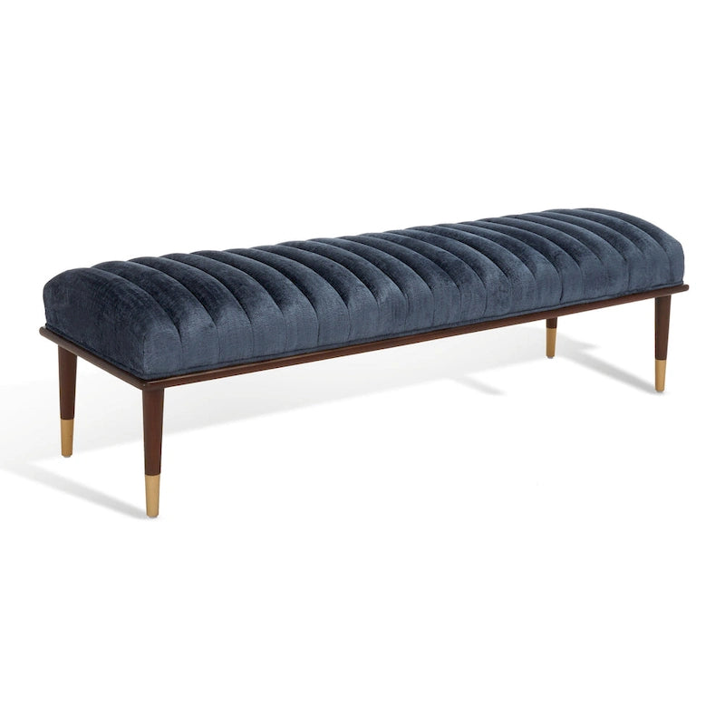 Banc mi-siècle Felicienne SAFAVIEH Couture - 63 L x 20 P x 18 H - 63Lx20Px18H