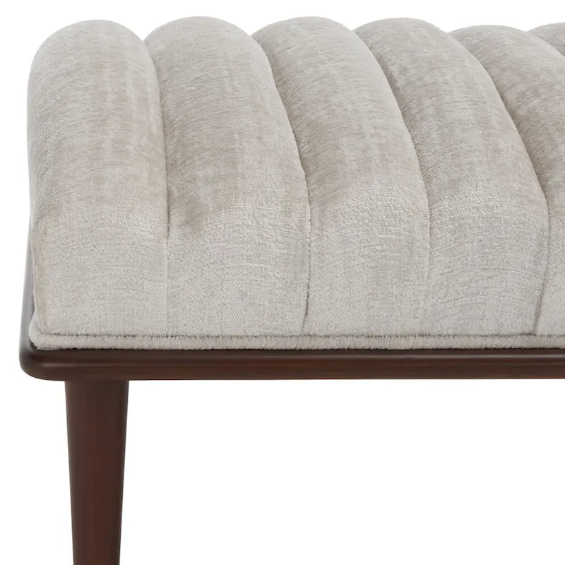 Banc mi-siècle Felicienne SAFAVIEH Couture - 63 L x 20 P x 18 H - 63Lx20Px18H