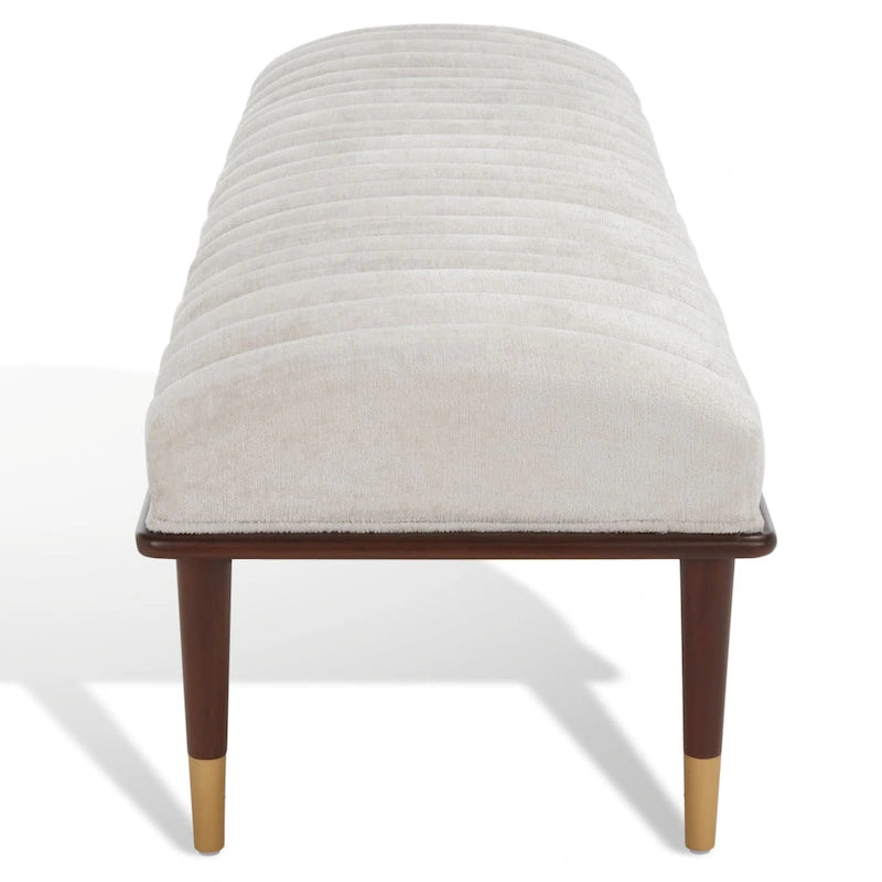 Banc mi-siècle Felicienne SAFAVIEH Couture - 63 L x 20 P x 18 H - 63Lx20Px18H