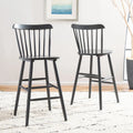 Tabouret de bar à fuseaux de ferme SAFAVIEH Aida (ensemble de 2) - 19,9 x 19,8 x 38 - 20Lx20Px43H