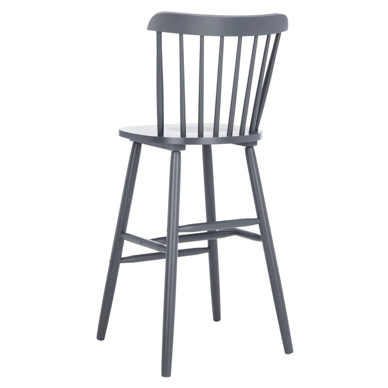 Tabouret de bar à fuseaux de ferme SAFAVIEH Aida (ensemble de 2) - 19,9 x 19,8 x 38 - 20Lx20Px43H