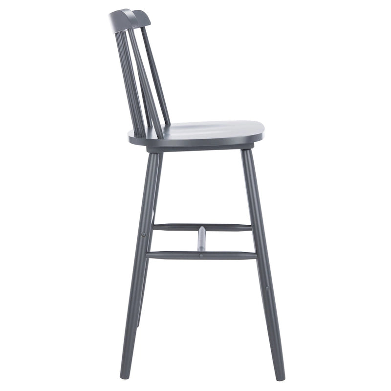 Tabouret de bar à fuseaux de ferme SAFAVIEH Aida (ensemble de 2) - 19,9 x 19,8 x 38 - 20Lx20Px43H