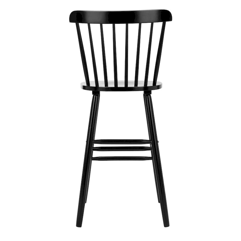 Tabouret de bar à fuseaux de ferme SAFAVIEH Aida (ensemble de 2) - 19,9 x 19,8 x 38 - 20Lx20Px43H