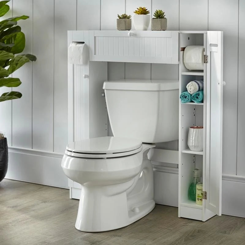 Meuble de rangement de salle de bain peu encombrant pour espace de vie simple