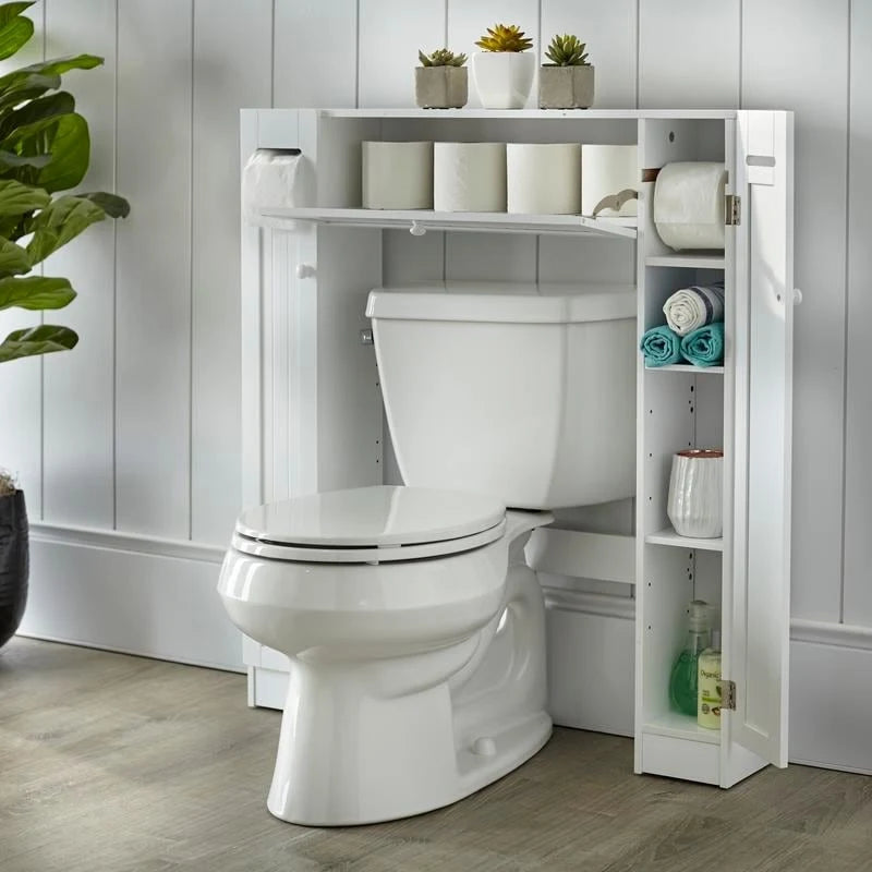 Meuble de rangement de salle de bain peu encombrant pour espace de vie simple