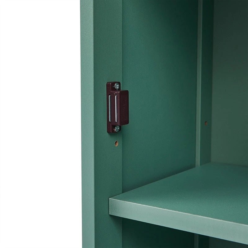 Meuble de rangement haut de salle de bain de 168 cm avec tiroir et étagères réglables