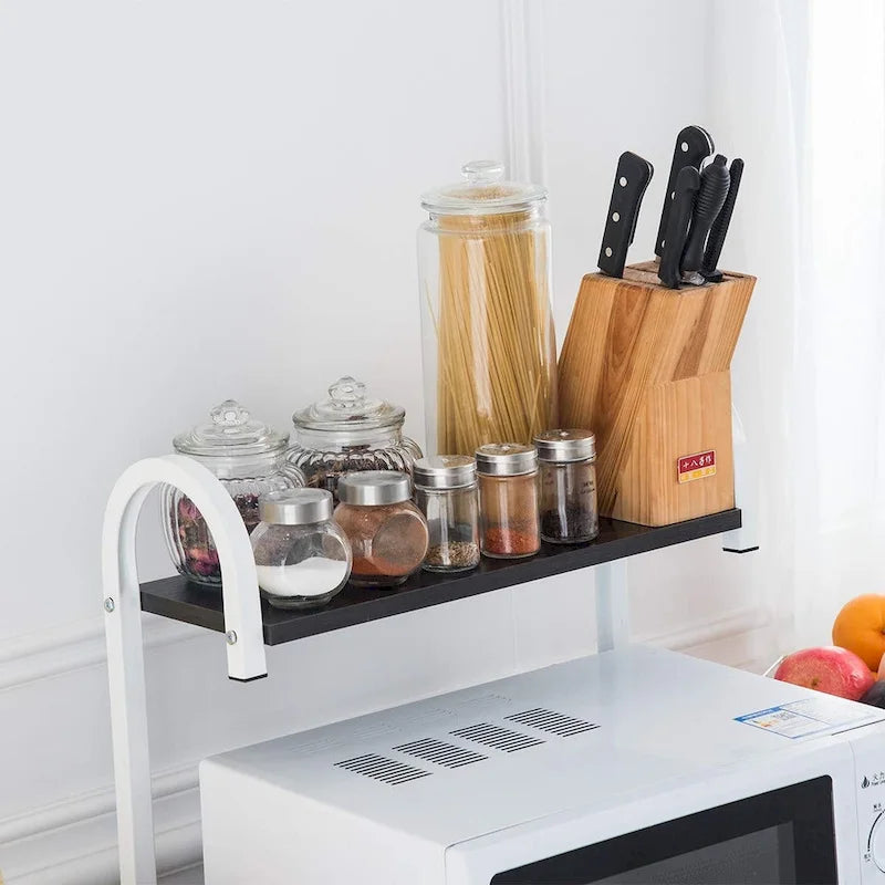 Étagère de Cuisine 4 Niveaux pour Micro-ondes