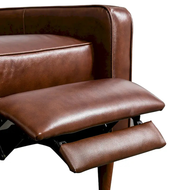 Fauteuil inclinable, Fauteuil inclinable en tissu avec décoration rivetée, Fauteuil d'appoint individuel
