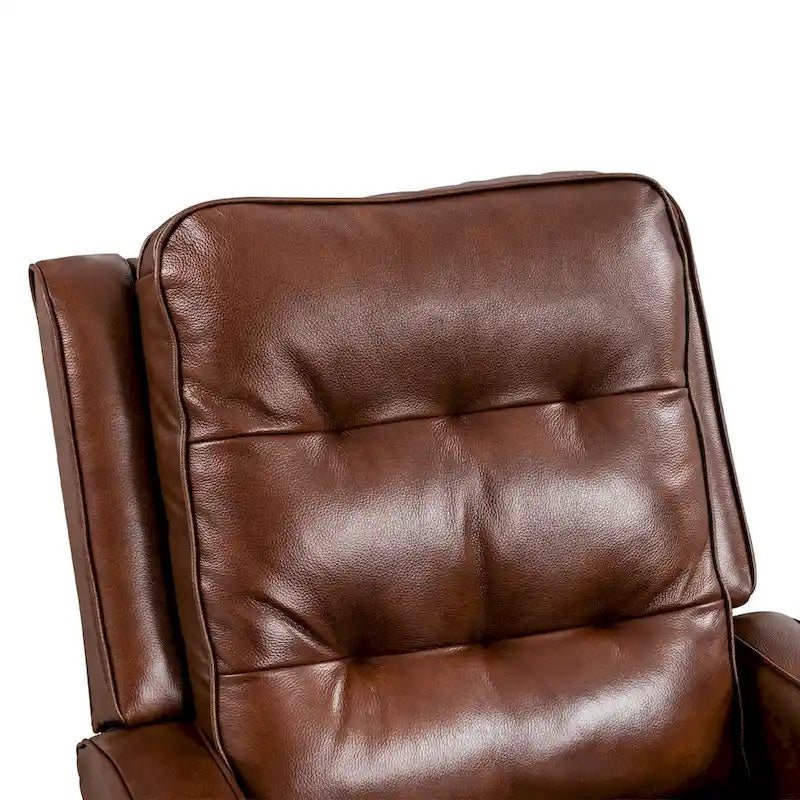 Fauteuil inclinable, Fauteuil inclinable en tissu avec décoration rivetée, Fauteuil d'appoint individuel