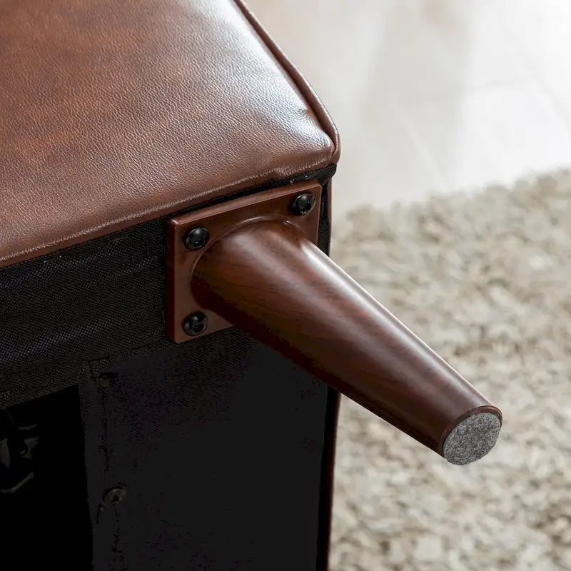 Fauteuil inclinable, Fauteuil inclinable en tissu avec décoration rivetée, Fauteuil d'appoint individuel