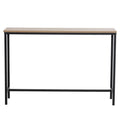 Console/Table basse moderne en métal industriel/MDF