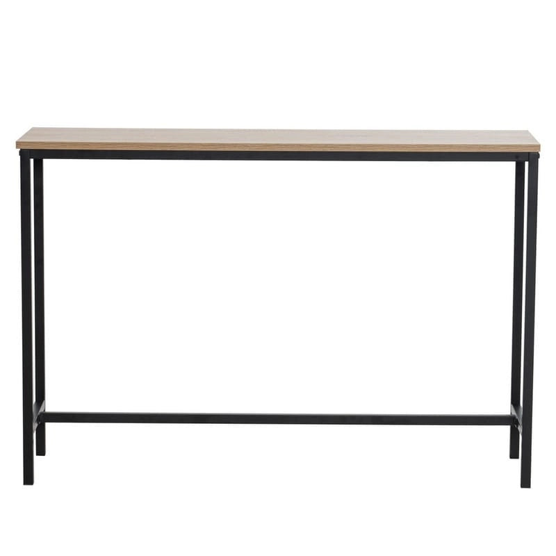 Console/Table basse moderne en métal industriel/MDF
