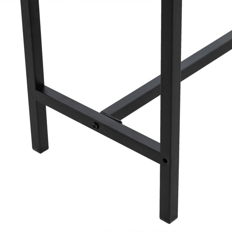 Console/Table basse moderne en métal industriel/MDF