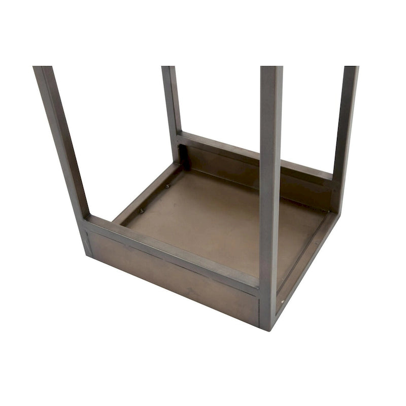 Tables gigognes en métal, lot de 3