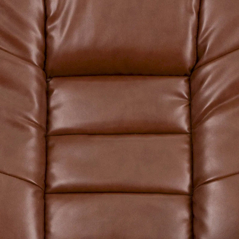 Fauteuil inclinable contemporain en similicuir LeatherSoft