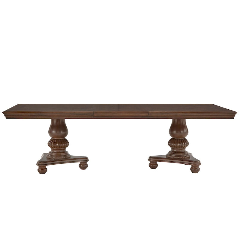 Table de salle à manger à double pied Constantinople avec rallonge par iNSPIRE Q Classic