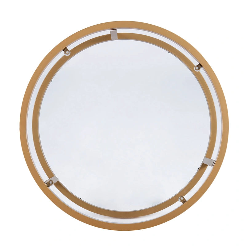 Tables basses gigognes rondes dorées SEI Furniture Grant – Lot de 2