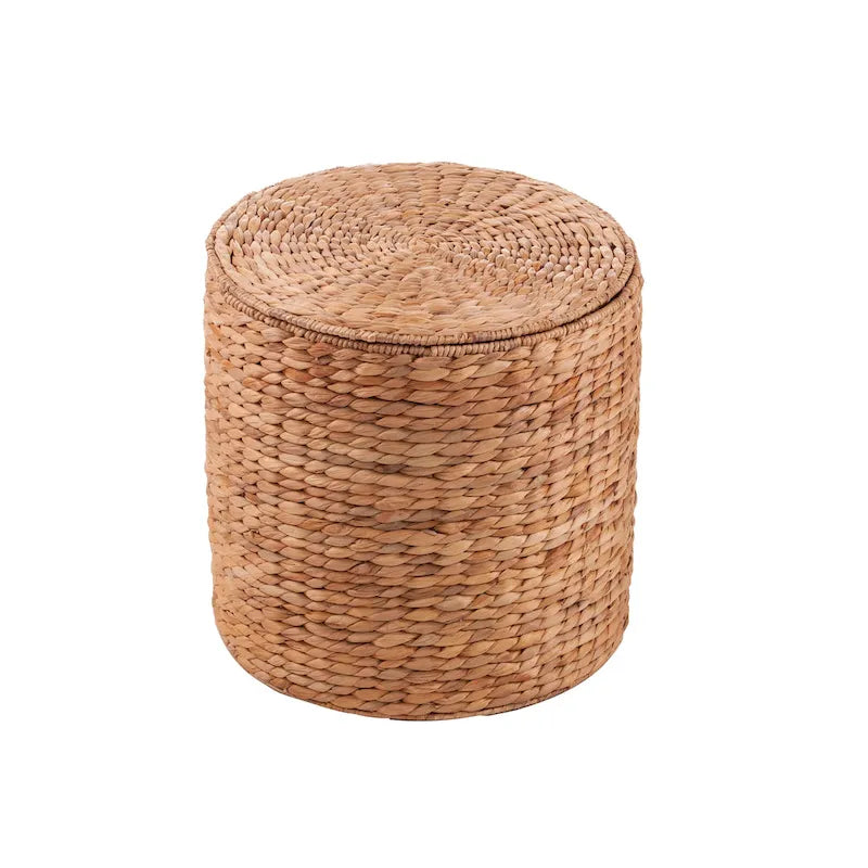 Tables basses SEI Furniture Sachi en jacinthe d'eau tressée naturelle (lot de 2) avec rangement