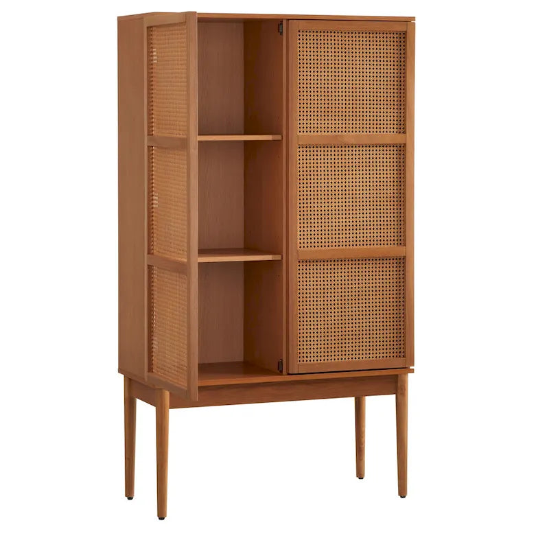 Meuble à 2 portes en cannage Maxima Lifestorey