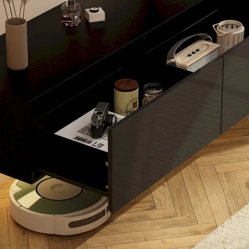 Meuble TV flottant mural avec LEDMeuble TV Meuble TV flottant