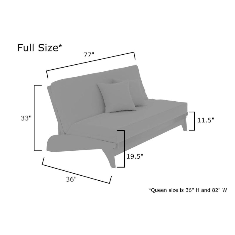 Cadre de futon Queen Dillon