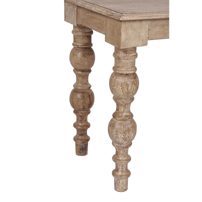 Table d'appoint en bois massif naturel