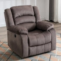 Fauteuil inclinable électrique Ebello avec accoudoirs rembourrés et port USB - 1 place - 1 place
