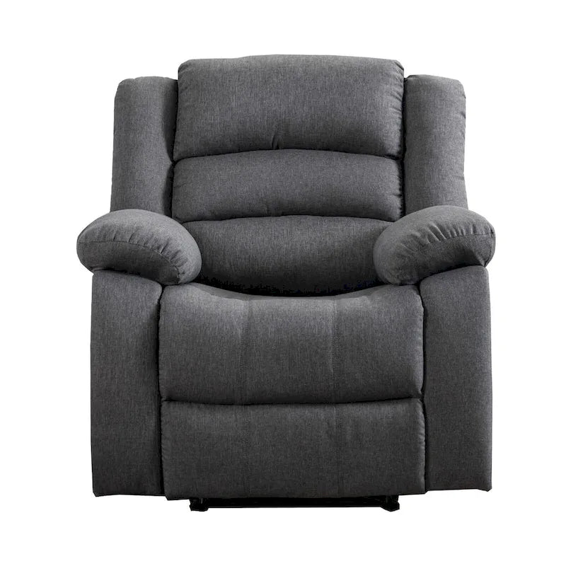Fauteuil inclinable électrique Ebello avec accoudoirs rembourrés et port USB - 1 place - 1 place