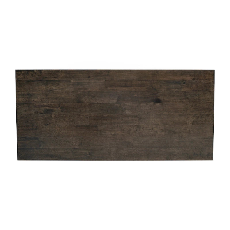 Table basse de ferme classique en bois massif