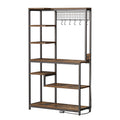 Moasis Kitchen Micro-ondes Stand Étagère de boulanger Stockage utilitaire avec prise de courant
