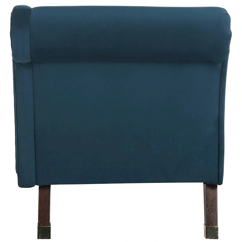 SAFAVIEH Karan Chaise longue moderne du milieu du siècle avec oreiller - 63Lx28Px30H