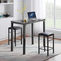 Ensemble de salle à manger avec table de bar 3 pièces VECELO