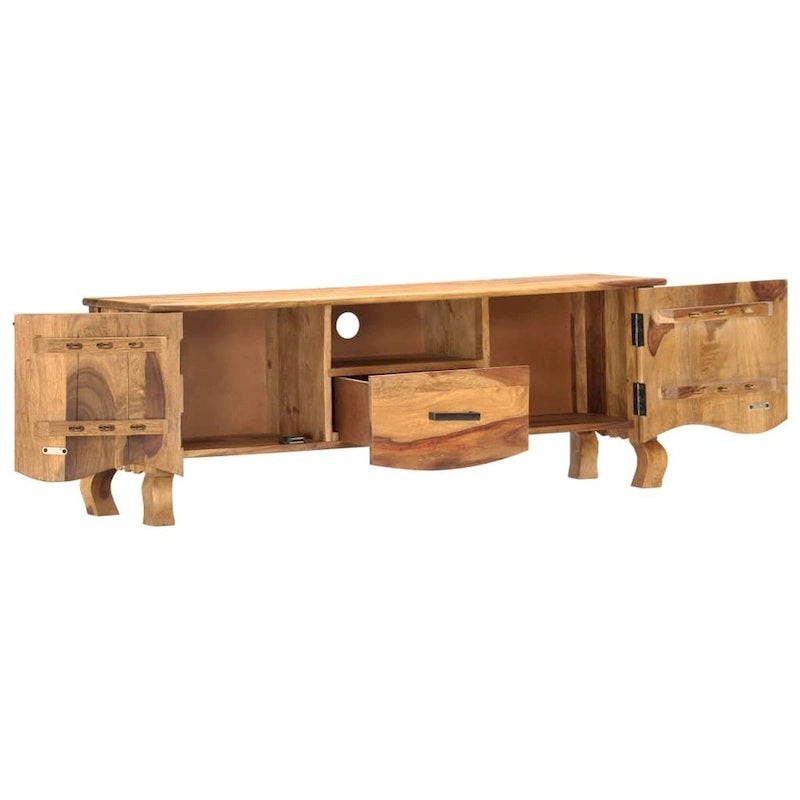 Meuble TV vidaXL 45,3x11,8x16,5 Bois massif
