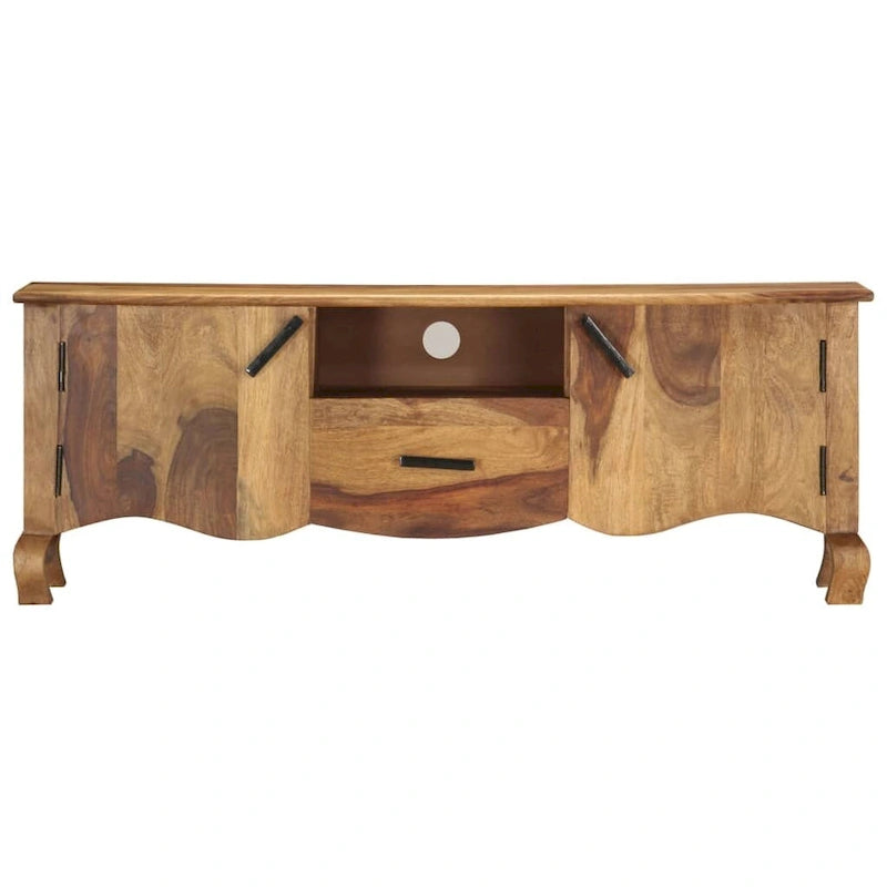 Meuble TV vidaXL 45,3x11,8x16,5 Bois massif
