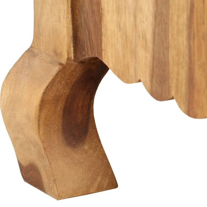 Meuble TV vidaXL 45,3x11,8x16,5 Bois massif