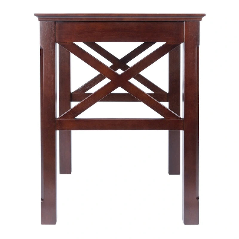 Tables gigognes 3 pièces Xola, cappuccino - 21,1 larg. x 17,3 prof. x 22,1 haut.