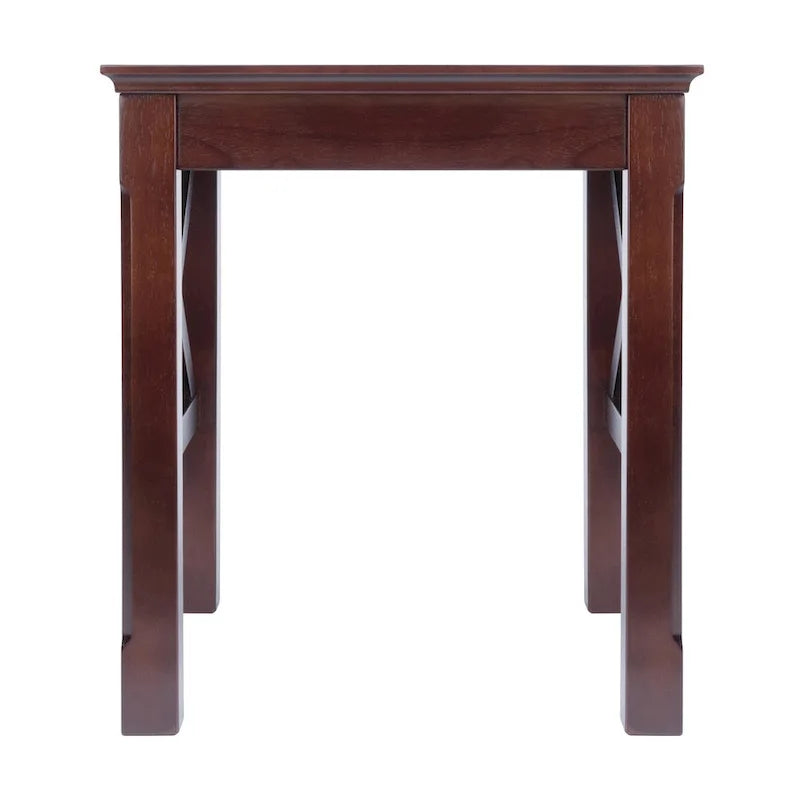 Tables gigognes 3 pièces Xola, cappuccino - 21,1 larg. x 17,3 prof. x 22,1 haut.
