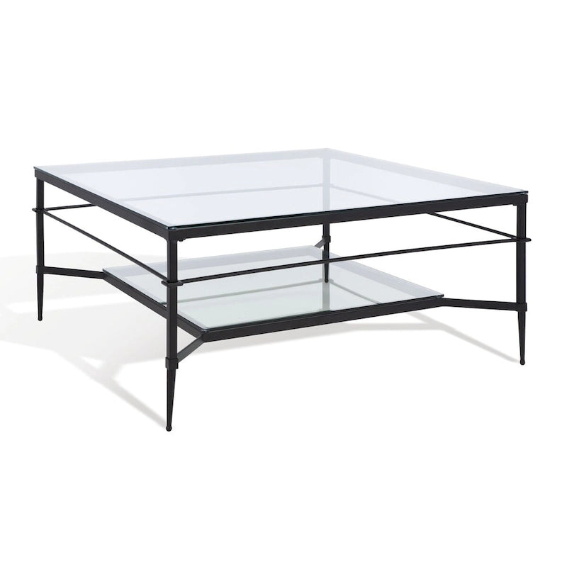 Table Basse Zilpha SAFAVIEH Couture - 43 po L x 43 po P x 20 po H - 43Lx43Px20H