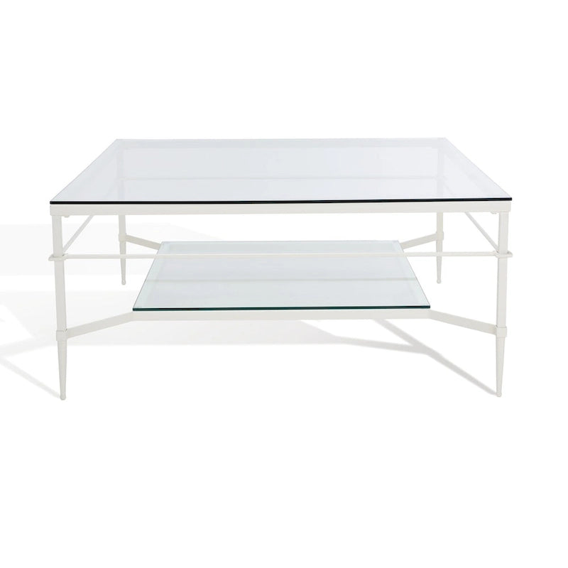Table Basse Zilpha SAFAVIEH Couture - 43 po L x 43 po P x 20 po H - 43Lx43Px20H