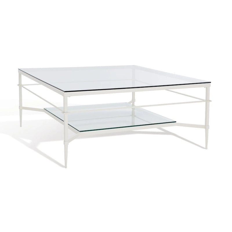 Table Basse Zilpha SAFAVIEH Couture - 43 po L x 43 po P x 20 po H - 43Lx43Px20H