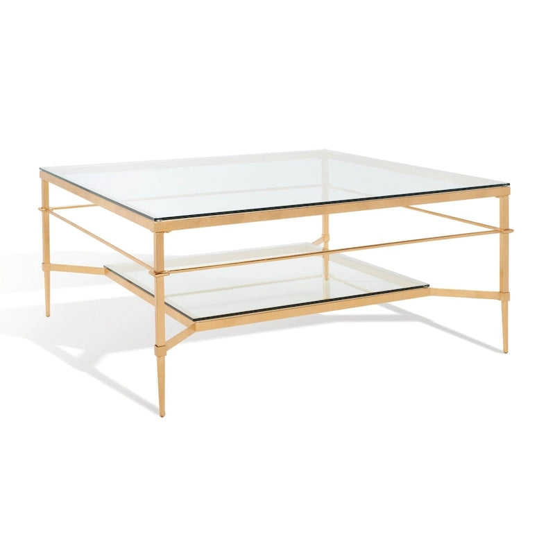 Table Basse Zilpha SAFAVIEH Couture - 43 po L x 43 po P x 20 po H - 43Lx43Px20H