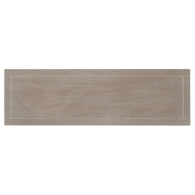 SAFAVIEH Evalena Console de rangement noire vieillie - 44,5 x 13,4 x 31,5 - 45Lx13Px32H
