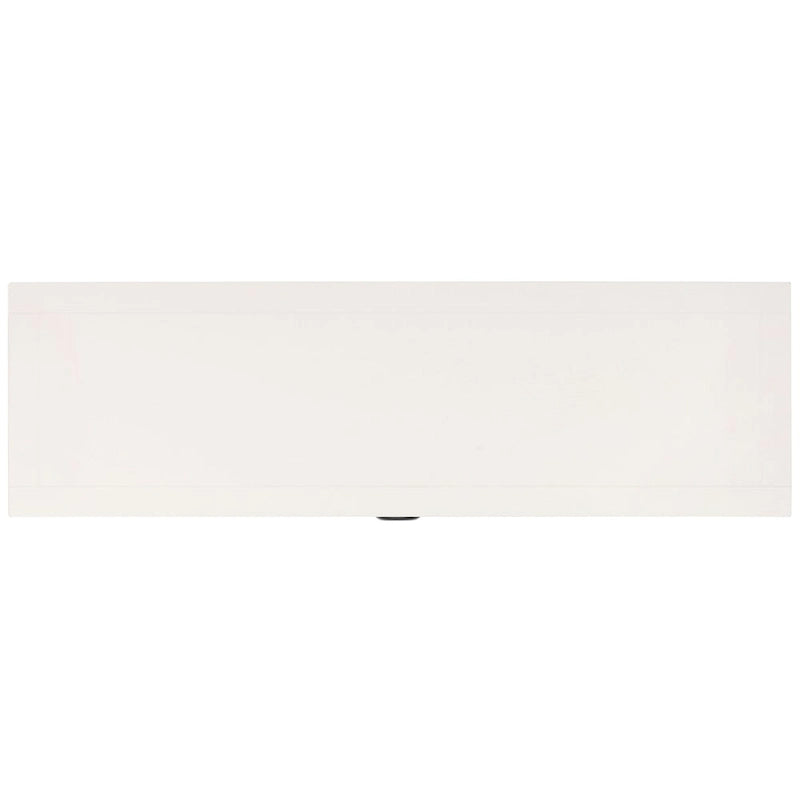 SAFAVIEH Evalena Console de rangement noire vieillie - 44,5 x 13,4 x 31,5 - 45Lx13Px32H