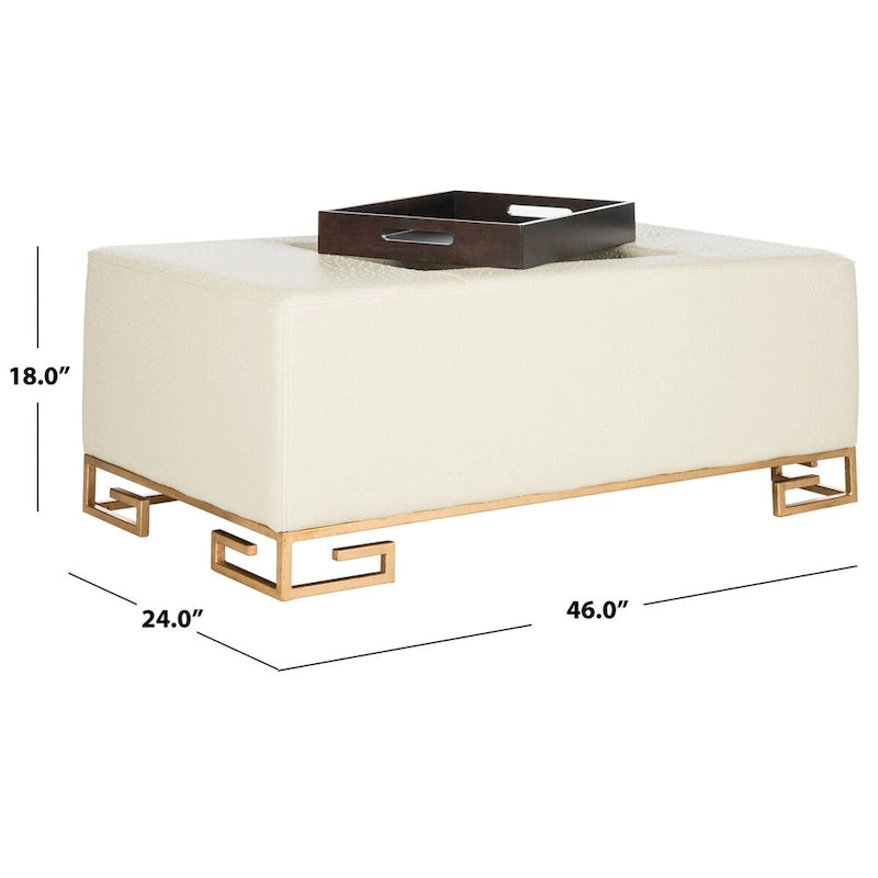 SAFAVIEH Patrinia Plateau Ottoman/Table basse