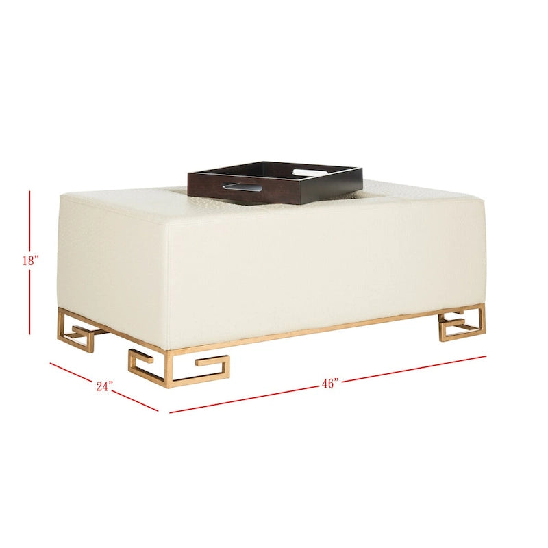 SAFAVIEH Patrinia Plateau Ottoman/Table basse