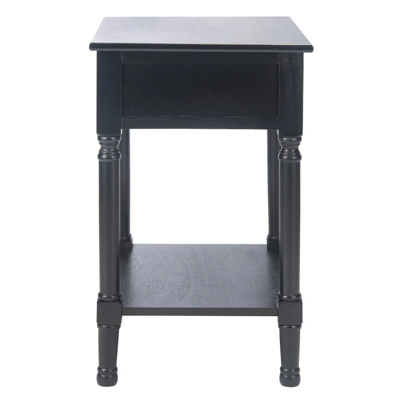 SAFAVIEH Jenny Table d'appoint 1 tiroir - 19 L x 15,8 P x 26 H - 19Lx16Px26H