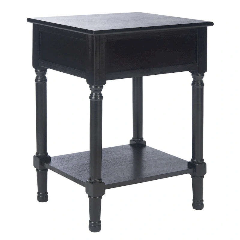 SAFAVIEH Jenny Table d'appoint 1 tiroir - 19 L x 15,8 P x 26 H - 19Lx16Px26H