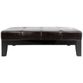 SAFAVIEH Kirsten Pouf de cocktail en bois massif